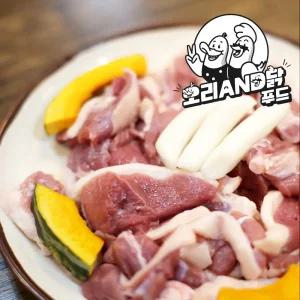 (냉장) 국내산 오리로스 500g 4팩 오리고기
