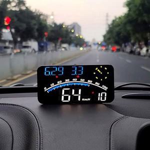 멀티 모드 실용적인 자동차 HUD GPS 게이지 ATV용 휴대용 속도계 주행 거리계 견고함