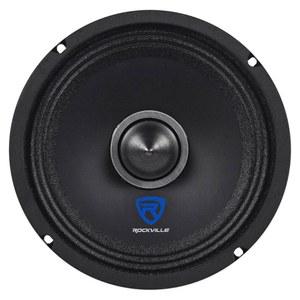 Rockville RXM68 6.5인치 미드베이스 드라이버 자동차 스피커, 150W 피크/75W RMS, 8옴, 오픈 바스켓, 케블라 콘, 슈퍼 슬림, CEA 호환, 오디오에 완벽합니다