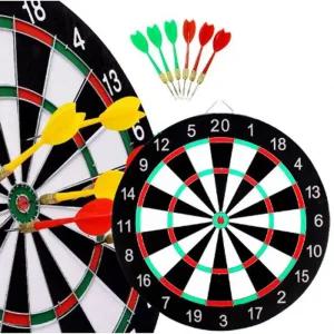 [아우트]풀세트 다트놀이 다트판+일반핀6개 LW15