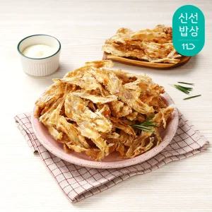 [품질보장] 꾸버드림 구운 쥐포채  총 400g내외