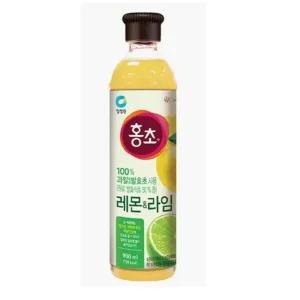 [청정원] 청정원 홍초 레몬라임 900ml 맛있는 간편식 간식