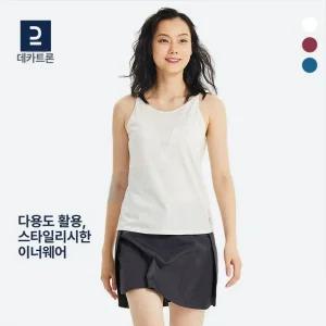 줌바웨어 여성용 반팔티 나시 조끼 운동복 댄스복