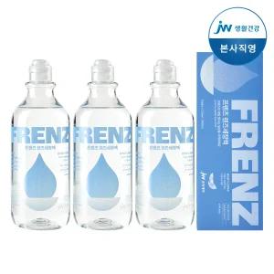 JW중외제약 프렌즈 식염수 용액 드림 하드 소프트렌즈 세척액 세정액 365ml 3개