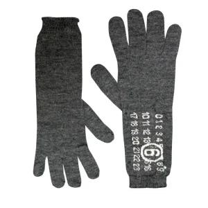 25FW 넘버 로고 울 글로브 장갑 (S52TS0043 M13135 855) [당일]