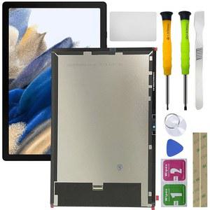 삼성 갤럭시 태블릿 탭 A8용 HQB-STAR LCD 디스플레이 디지타이저 터치 스크린 교체용 2021 SM-X200, SM-X205 어셈블리 10.5인치 블랙