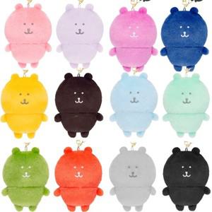 귀여운 농담 곰 작은 펜던트   인형 만화 가방 파우치 열쇠고리 장식  생일 선물