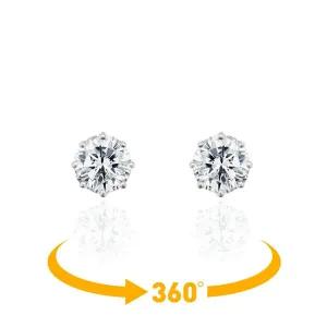 [다이아마트]GIA 우신 F칼라 5부 다이아귀걸이 헤리 S171FDSD