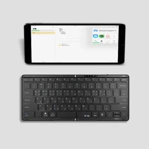 아이노트 멀티 페어링 접이식 블루투스 키보드 X-Folding XK807B