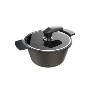 [추석맞이~40%] 도루코 뉴캐스트 초콜릿 IH 양수냄비 20cm / 주물냄비