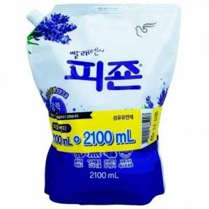 섬유유연제 섬유 유연제 퍼플라벤더 리필 2100ml 2개 (885907)