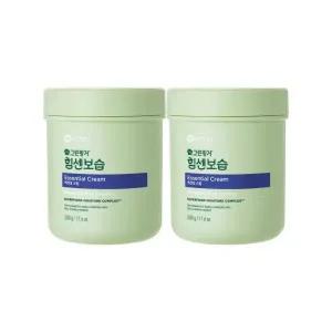 그린핑거 힘센보습 에센셜 크림 500g x 2 영유아 저자극 고보습 촉촉한 피부 보호 스킨케어