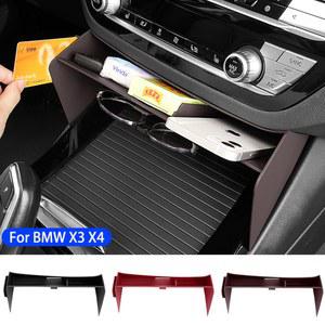 BMW 호환용 X3 G01 X4 G02 2018 2023 LHD 센터 콘솔 정리함 보관함 자동차 중앙 보관함 안경 휴대폰 거치대 액세서리