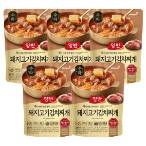 양반 수라 돼지고기 김치찌개 460g 5개