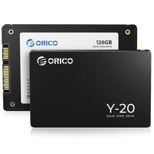 ORICO 128GB SATA SSD 2.5인치 내장 솔리드 스테이트 드라이브, 읽기 속도 최대 500MB/s, 데스크탑 노트북 NAS DIY 외장 드라이브용 III 6Gbps - Y20
