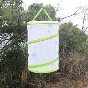 곤충사육텐트 관찰망 메쉬 학습 나비 발레 케이지 곤총사육 곤충케이스 접이식 새장 망사 치집통 나비