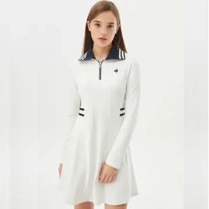 [롯데백화점]르꼬끄 여성용 골프 테니스 기모 원피스 QO422TOPO5_IVY