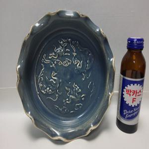 송대 여요청자 사신수 수반 지름18.5cm무게520g 단초마을 골동품/수집품/도자기