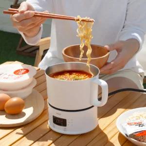 보아르 이지미니쿠커 여행용 쿠커 무선 전기포트 접이식 휴대용 분유포트 커피 보온 주전자 전기냄비 소형 티 온도조절 포트기 캠핑