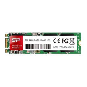 실리콘 파워 1TB A55 M.2 SATA M+B 키 SSD 내부 솔리드 스테이트 드라이브 2280 SU001TBSS3A55M28AB