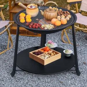 [엣모어]가정용 다기능 바베큐 그릴 숯불 화로 세트 (55CM)