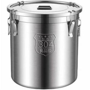 밀폐통_48L 4KG 숙성통 발효통 효소 탱크 와인 304 60L 스프 스텐 젓갈