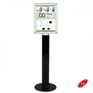 포스터 자석액자 스탠드 LG48B-AP A4 백색펄판넬 간판 포스터 진열 광고 배너 베너 현수막 전단