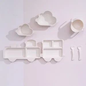 리틀보노 얌얌트레인 풀세트 (메인+서브+볼2P+컵+포크스푼) 어린이집 식판