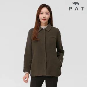 [PAT 여성] 핸드메이드 프린트안감 울 코트_1G81102