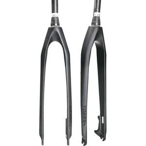 카본 파이버 MTB 리지드 포크 29인치 테이퍼 튜브 1-1/8인치 3K T800 디스크 브레이크, 28.7mm 스레드리스
