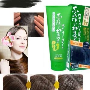 쌍문상회 리시리 컬러 트리트먼트 헤어 새치 커버 염색 블랙