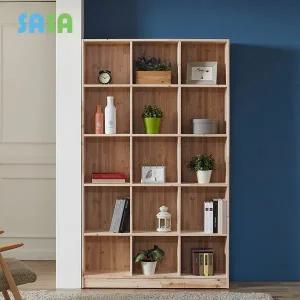 [SASA]사사가구 피톤즈 삼나무 원목 1200 5단 책장 선반장