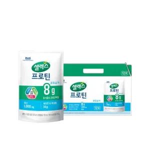 [본사직영]셀렉스 마시는프로틴 로우슈거 파우치 1박스[125mlX12팩] 406940