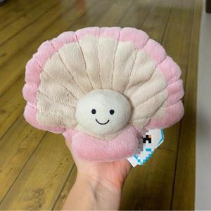 젤리캣 해산물 시리즈 16cm 조개 고래 키스 물고기 가리비 인형 고양이 강아지 인터랙티브 장난감 크리스마