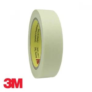 3M 벽지 도장용 종이 마스킹테이프 25mm 10개 셀프페인팅 곡선작업 몰딩용