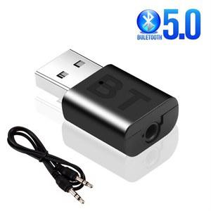 USB 블루투스 리시버 무선 어댑터 5MM AUX 옥스 생성기 PC 자동차 음악 스테레오 오디오 TV 헤드폰용
