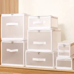화이트 수납함 대형 BOX-011 수납정리함 폴딩박스 수납함 수납박스 옷정리함 공간박스
