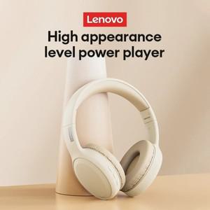 Choice lenovo 호환 TH30 무선 Bluetooth HiFi 스테레오 헤드폰 스포츠 마이크 음악 헤드셋 접이식 낮은 대