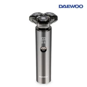 대우 IPX6 방수등급 충전식 전기면도기 DES-KP398S 건습식 3헤드면도날 디지털 디스플레이 C타입충전
