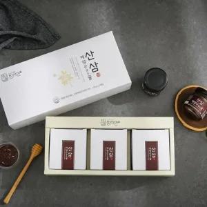 참자연 산삼배양근 담은꿀 선물세트 110g x3병 (WFJSL4F)