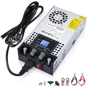 BOSYTRO AC-DC 컨버터 110V-12V DC 전원 공급 조절 가능한 0-24V 0-25A SMPS 최대 600W 스위칭 전원 공급 장치, LED 스트립, 모터 펌프, CCTV, 3D 프린터, 실험실 컴퓨터