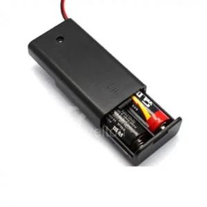 AA 2구 커버 스위치홀더 건전지홀더 배터리케이스