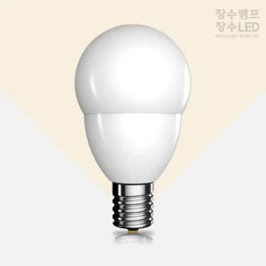 장수램프 LED 미니 크립톤 5W 전구색 E17 소형다마 크립톤 미니크립톤 인지구