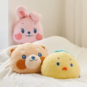 에버랜드 레시앤프렌즈 뽀글 페이스 쿠션