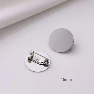 중형 원형 DIY 브로치코디 20mm 재료 브 WFJUC0Z