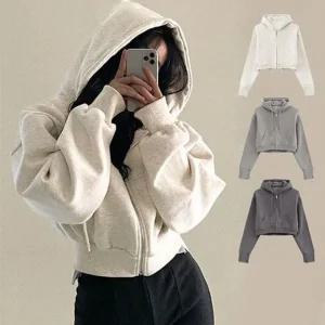 시즌 후디올데이 데일리 봄철 지퍼후드 (WFJTQ5U)