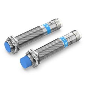 Gtric 커넥터 타입 유도 근접 스위치 센서 NPN PNP M12 플매트 카펫 러그형 시리즈 DC 6-36V AC 90-220V 감