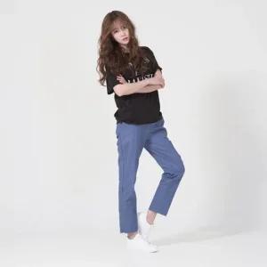 클래식 구잘세미슬림 마바지 린넨팬츠 통바지 밴드바지 마반바지