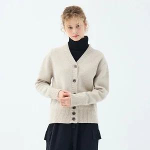 알파카 블렌드 칸나 가디건 (UFKKCA453N-BEIGE)