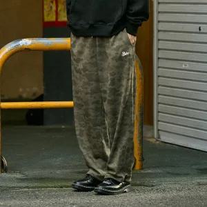 플루크 어반코어 크루 카모 시그니처 로고 스웨트팬츠 FTP208-Z / 2color